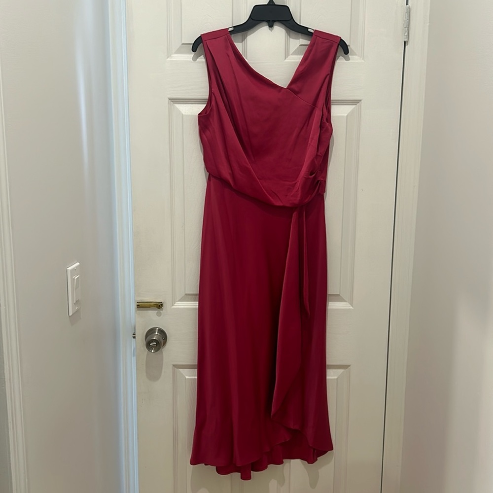 Satin Midi Dress
